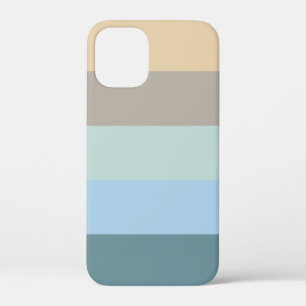 Fünf Farbe Combo - Blau-brauner Sand Beige Türkis Case-Mate iPhone Hülle