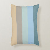 Fünf Farbe Combo - Blau-brauner Sand Beige Türkis Zierkissen (Vorderseite(Vertikal))