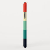 Fünf Farben Combo - Blue Aqua Green Yellow Red Case-Mate iPhone Hülle (Hinten/Rechts)