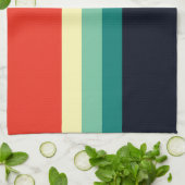 Fünf Farben Combo - Blue Aqua Green Yellow Red Handtuch (Gefaltet)