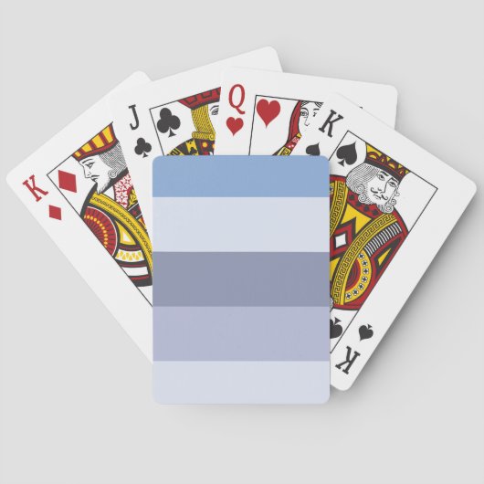 Fünf-Farben-Kombination Spielkarten (Rückseite)