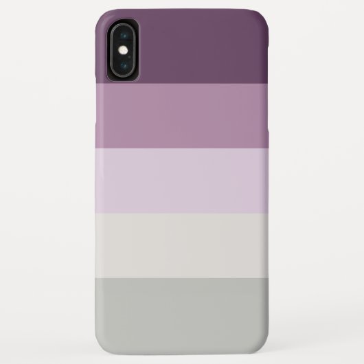 Fünf Farben - Lila rosa, blaues Violett Case-Mate iPhone Hülle (Rückseite)