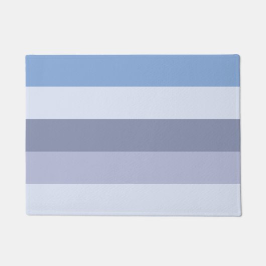 Fünf Farbkombinationen Fußmatte (Vorderseite)