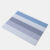 Fünf Farbkombinationen Fußmatte (Schrägansicht)