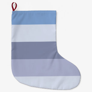 Fünf Farbkombinationen Großer Weihnachtsstrumpf