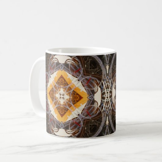 Fünf Feathers Kaffeetasse (Vorderseite Links)