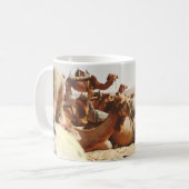 FÜNF FELDER AUF DEM FELD KAFFEETASSE (Vorderseite Links)