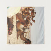 FÜNF FELDER AUF DEM FELD WANDTEPPICH (Vorderseite (Horizontal))