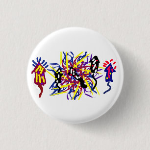 Fünf Feuerwerke Spaß Button