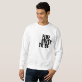 Fünf Fluss-Stamm durch bescheidenes der Dichter Sweatshirt (Vorne ganz)
