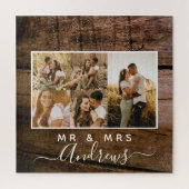 Fünf Foto des romantischen Puzzles (Vertikal)