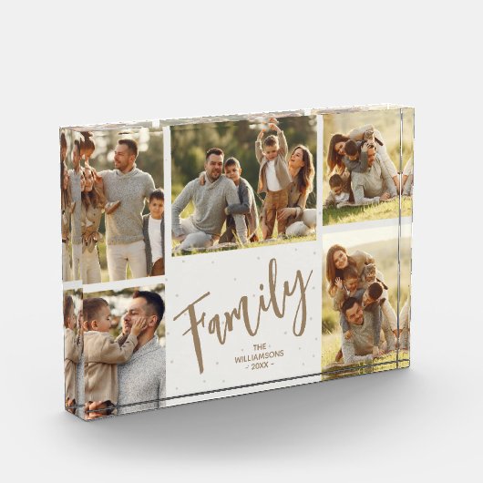 Fünf Fotos Collage Foto Block (Links)