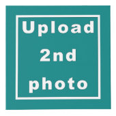 Fünf Fotos zu Aquamarinem Grünen Foto Würfel (Rechts)