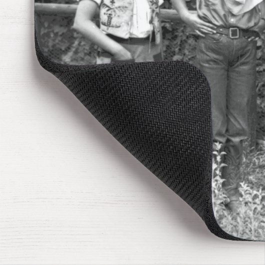 Fünf Frauen an der Typranch Mousepad (Ecke)