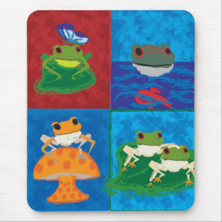 Fünf Frösche Mousepad