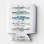 fünf Gänsefische Dosenkühler (Rückseite)