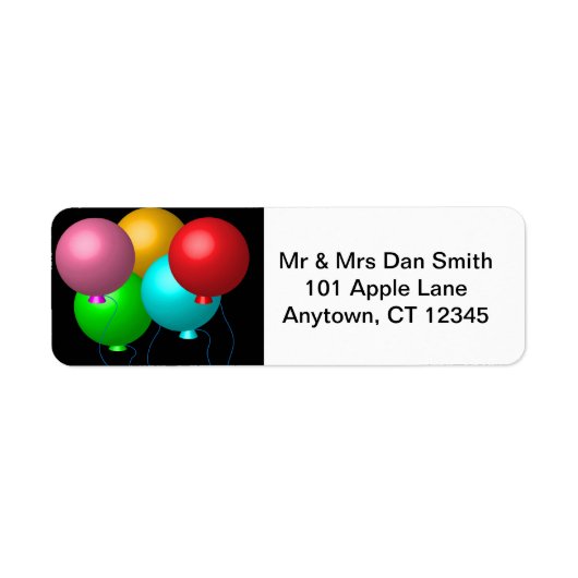 Fünf Geburtstagsballons (Vorne)