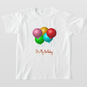 Fünf Geburtstagsballons - das ist meine Geburtsstu T-Shirt