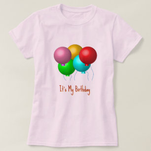 Fünf Geburtstagsballons - das ist meine Geburtsstu T-Shirt