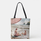 Fünf gehen hinunter zum Meer Tasche (Rückseite)