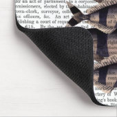 Fünf gestreifte Fische Mousepad (Ecke)