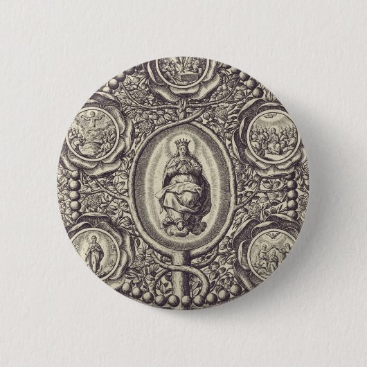 Fünf glorreiche Geheimnisse Button (Vorderseite)