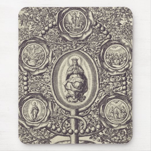 Fünf glorreiche Geheimnisse Mousepad (Vorne)