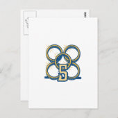 Fünf Gold Rings! Postkarte (Vorne/Hinten)