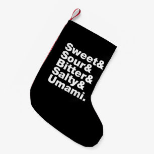 Fünf Grundgeschmacksrichtungen Kleiner Weihnachtsstrumpf