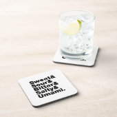 Fünf Grundgeschmacksrichtungen Untersetzer (Rechte Seite)