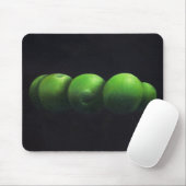 Fünf grüne Äpfel Mousepad (Mit Mouse)