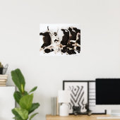 Fünf Harlequin Great Dane Welpen schlafen Poster (Heimbüro)