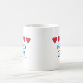 Fünf Herz G-Pa Kaffeetasse (Mittel)
