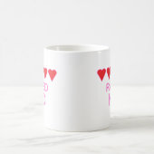 Fünf-Herz-Kind Kaffeetasse (Mittel)