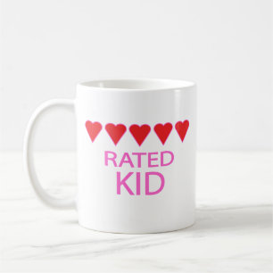 Fünf-Herz-Kind Kaffeetasse