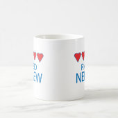 Fünf-Herz-Neffe Kaffeetasse (Mittel)
