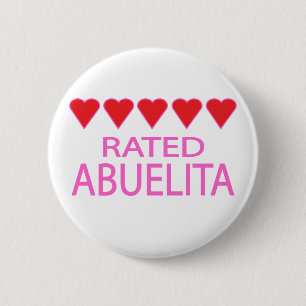 Fünf Herzen Abuelita Button