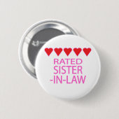 Fünf Herzkanzler Button (Vorne & Hinten)