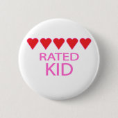 Fünf Herzkinder Button (Vorderseite)