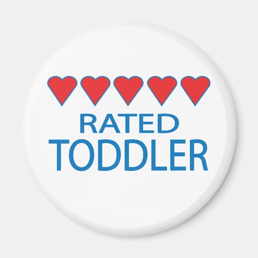 Fünf Herzkinder Magnet (Vorne)