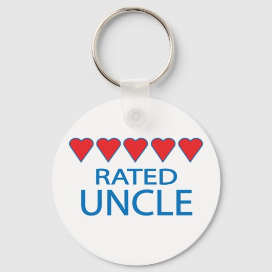 Fünf Herzklumpen Schlüsselanhänger (Vorderseite)