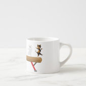 Fünf individuell anpassbare Turnschuhe Cats Mini E Espressotasse (Rechts)