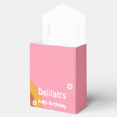 Fünf ist ein lebhafter, groovativer Retro-Vintager Geschenkschachtel (Geöffnet)