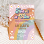 Fünf ist eine lebendige Einladung zum Geburtstag