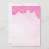 Fünf ist so eine süße Einladung (Rückseite)