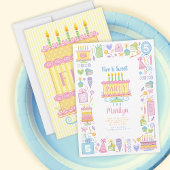 Fünf ist süß 5. Geburtstag Einladung