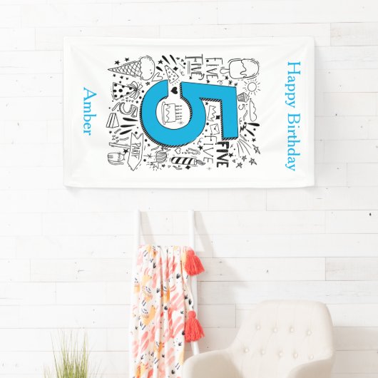 Fünf Jahre 5. Banner (Insitu)