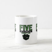 Fünf Kaffee-Tasse Kaffeetasse (Mittel)