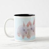 Fünf Kaninchen Zweifarbige Tasse (Links)