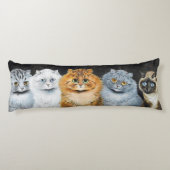 Fünf Katzen, Louis Wain Seitenschläferkissen (Rückseite)